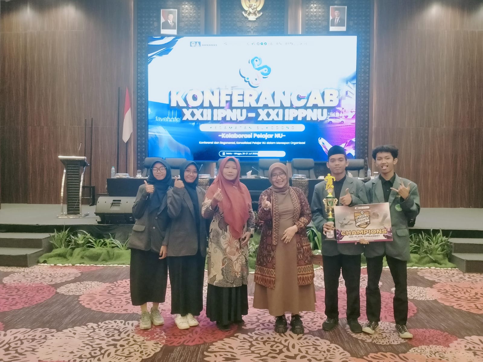 SMK YPM 5 SUKODONO Torehkan Prestasi di Ajang Konferencab PAC IPNU IPPNU Sukodono XXI & XXII
